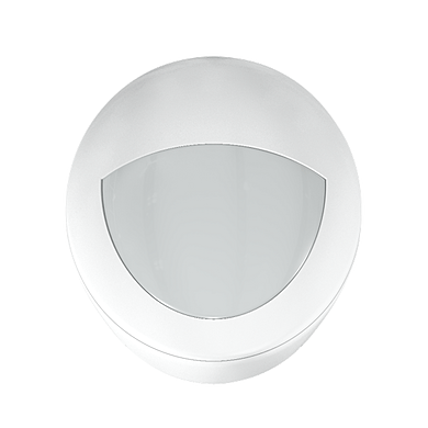 LED OVAL Bulkhead 8W 3000K IP66 WHITE (TB partially covered)