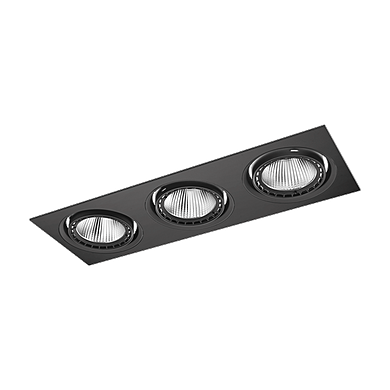 Led recessed light R49-126-3095-24-BL