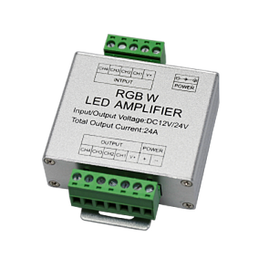 LED RGBW Amplifier (RGBW signal repeater) DC12-24V 4x6A