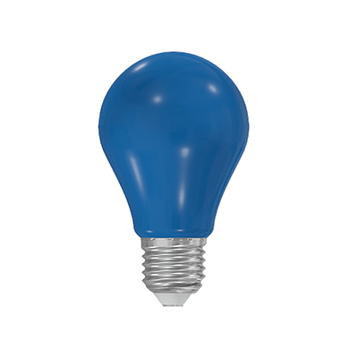 LED A60 230-240V 1W COLORMAX E27 BLUE