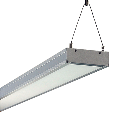LED-Licht ALULINK D-12040 NW 1,2M Milch Silber