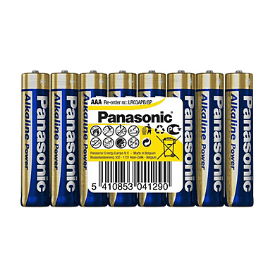 Baterie Panasonic LR03APB/8P alkalická AAA