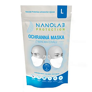 Ochranná nano rouška Nanolab Protection L 10 ks/balení