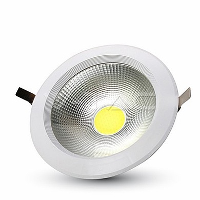30W LED COB Downlight In 20W Body Warm White,  VT-2635