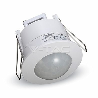 PIR Ceiling Sensor White 360°,  VT-8051