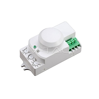 Microwave Sensor With Manual Override Function White,  VT-8077