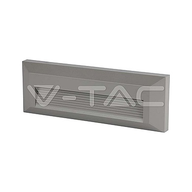 3W LED Step Light Grey Body Rectangle Warm White,  VT-1162