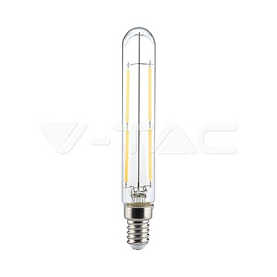 LED Bulb 4W E14 T20 Filament Clear Glass 3000K ,  VT-2204