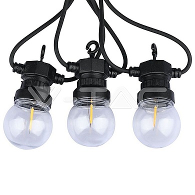 LED String Light 5M With 10 Bulbs 3000K, VT-71510
