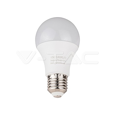 10.5W A60 LED Bulb 3000K E27 Plastic