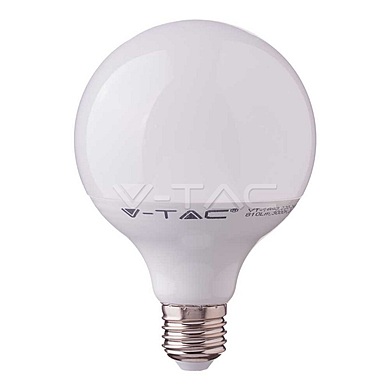 LED Bulb - SAMSUNG CHIP 17W E27 G120 Plastic 3000K,  VT-218