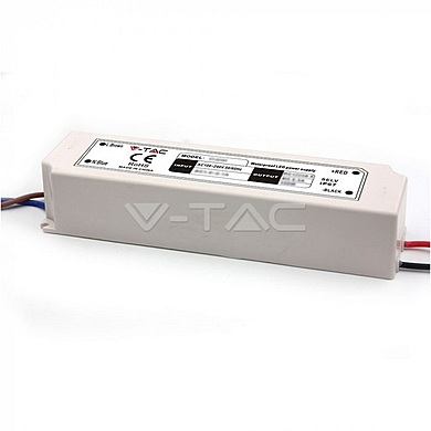 LED Plastic SLIM Power Supply - 150W 12V IP67,  VT-22153