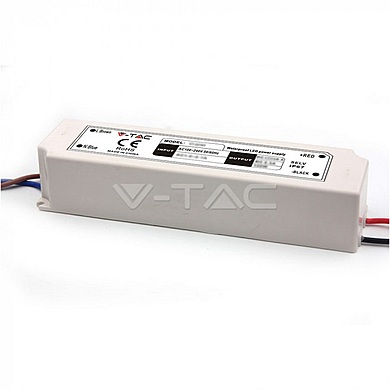 LED Plastic SLIM Power Supply 150W IP67 12V,  VT-22155