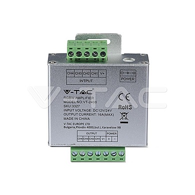RGB+W Amplifier /for LED Strip 2159/,  VT-2408