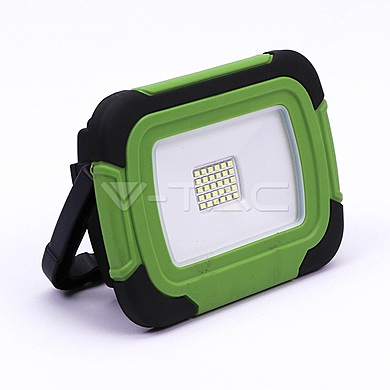 20W-Plastic rechargeable floodlight -IP44-6400K LED by SAMSUNG , VT-20-R