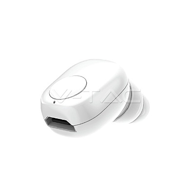 Earbuds Bluetooth 55mAh White, VT-6500