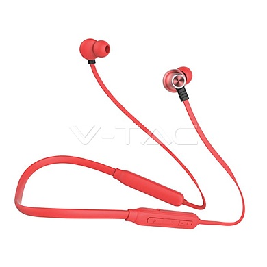 Headset Bluetooth 500mAh Red, VT-6166