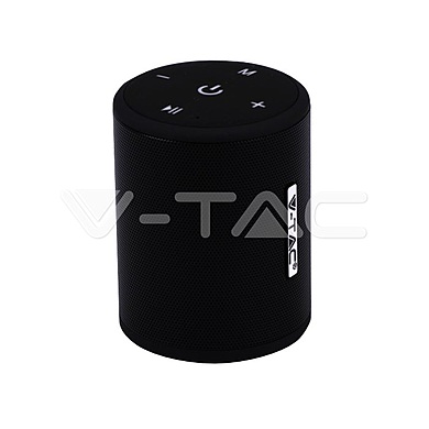 Portable Bluetooth Speaker With Micro USB And High End Cable 1500mah Battery Black , VT-6244