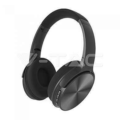 Bluetooth Wireless Headphone With Rotable Head 500mAh Black W/BAGVT-6322