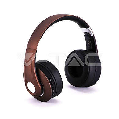 Bluetooth Wireless Headphone With Adjustable Head 500mAh Brow W/BAGVT-6322