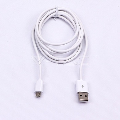 Micro USB Cable 1.5M White, VT-5332