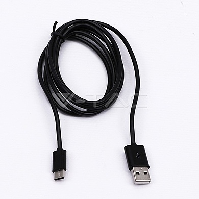 Type C USB Cable 1.5M Black, VT-5542