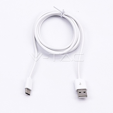 Type C USB Cable 1.5M White, VT-5542
