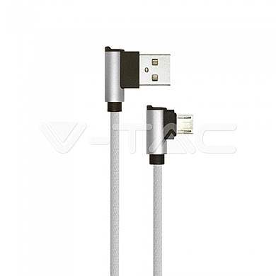 1 M Micro USB Cable Grey - Diamond Series VT-5361