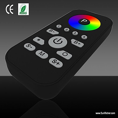 RF RGB diaľkový ovládač 4 zóny (ovládač)